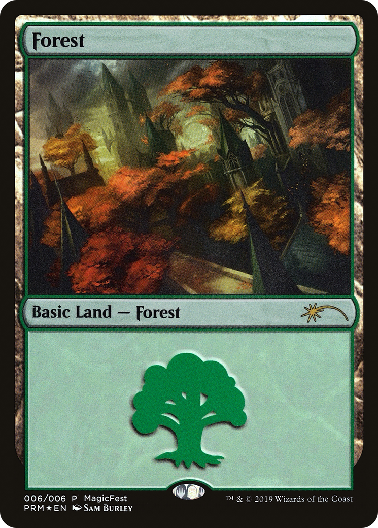 Forest (2019) (006) Foil - MagicFest 2019