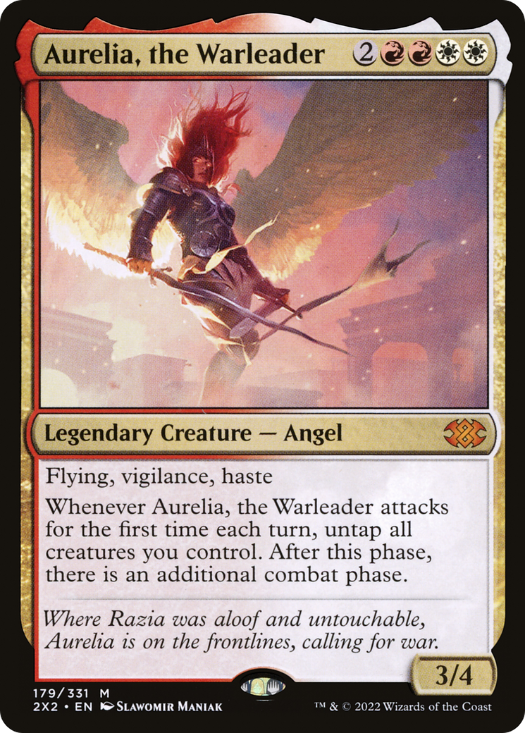 Aurelia, the Warleader (179) - Double Masters 2022