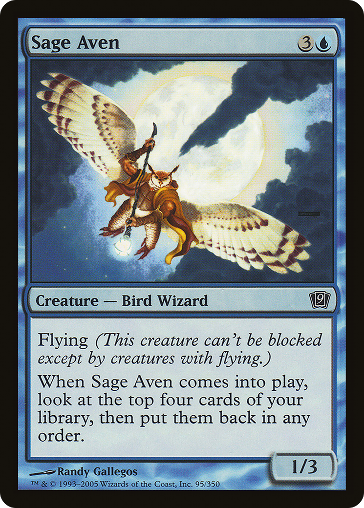 Sage Aven (095) Foil - Ninth Edition