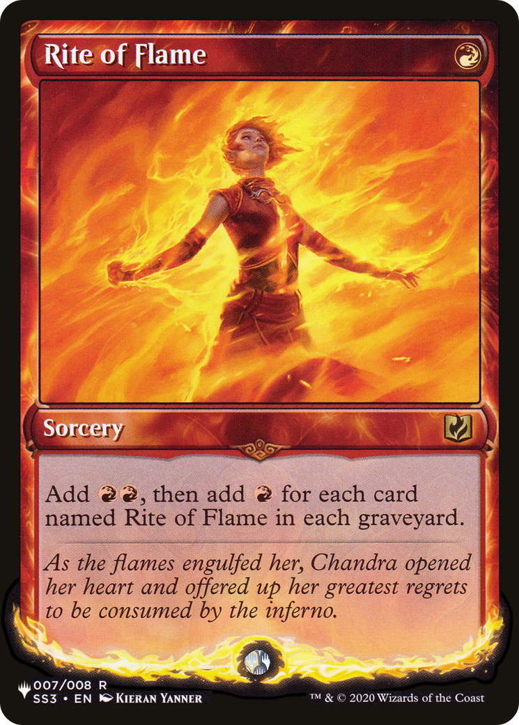 Rite of Flame (007/008) - The List