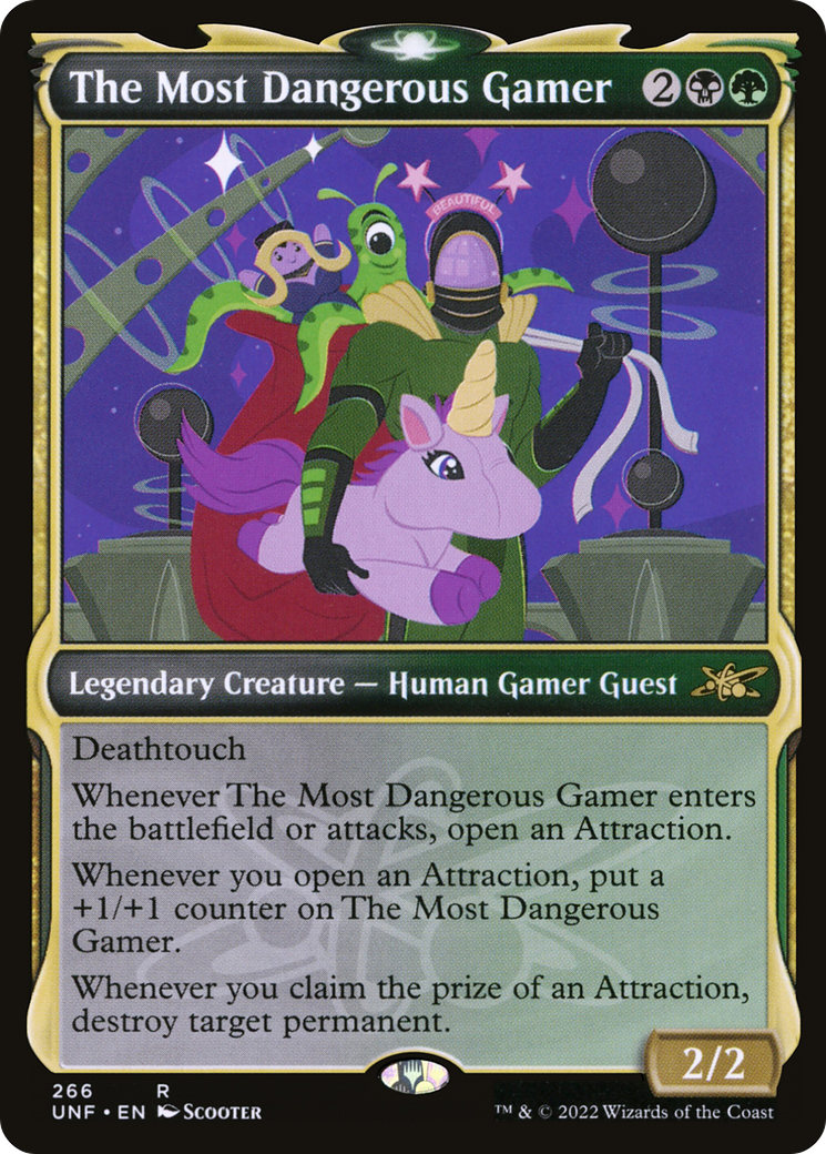 The Most Dangerous Gamer (Showcase) (266) Foil - Unfinity