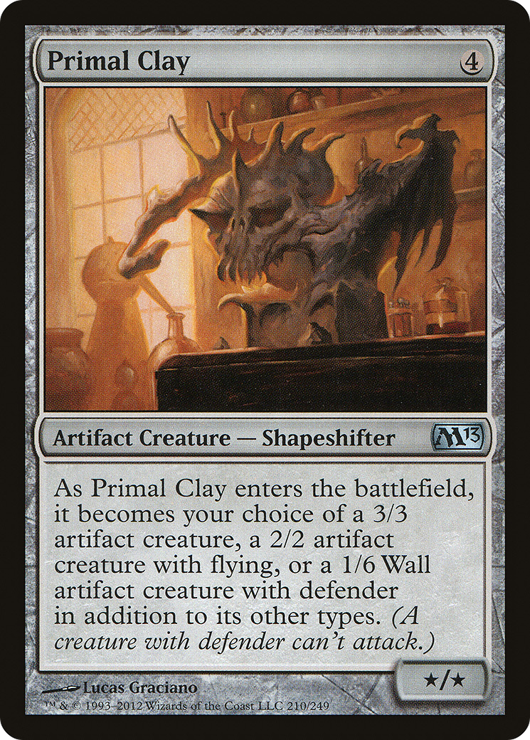 Primal Clay (210) Foil - Magic 2013