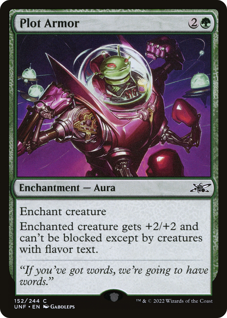 Plot Armor (152) Foil - Unfinity