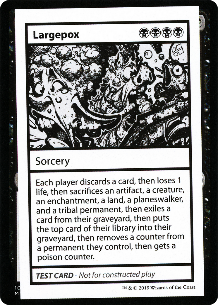 Largepox (044) - Mystery Booster Playtest Cards 2021