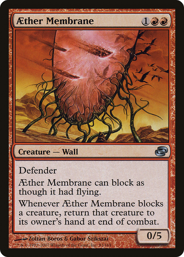 Aether Membrane (093) - Planar Chaos