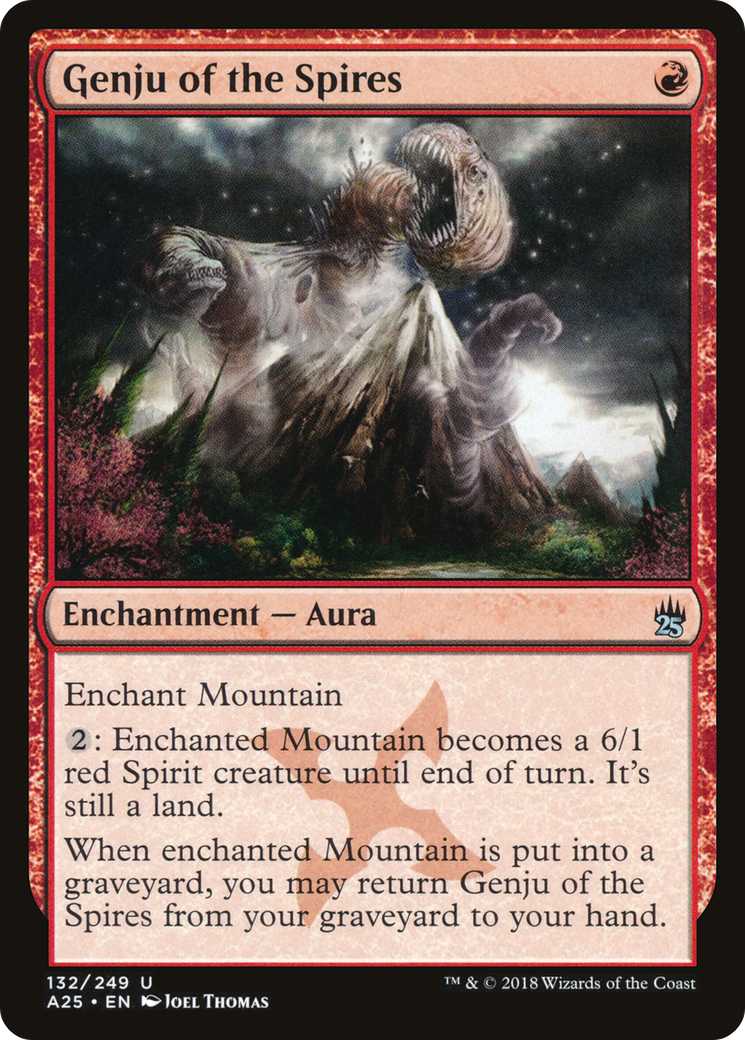 Genju of the Spires (132) Foil - Masters 25