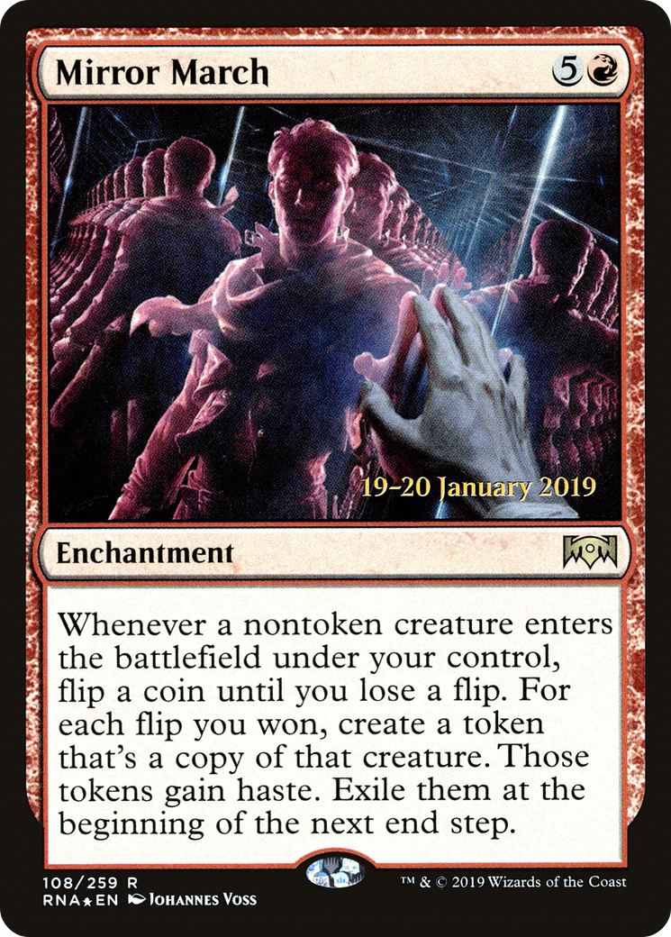 Mirror March (108s) Foil - Ravnica Allegiance Promos