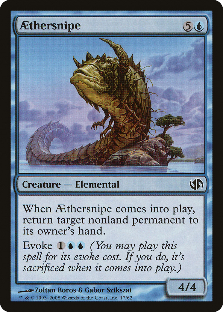 Aethersnipe (017) - Duel Decks: Jace vs. Chandra