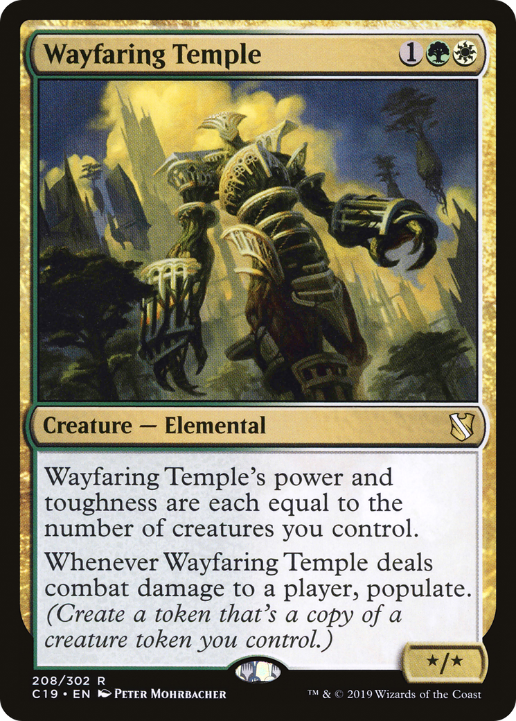 Wayfaring Temple (208) - Commander 2019