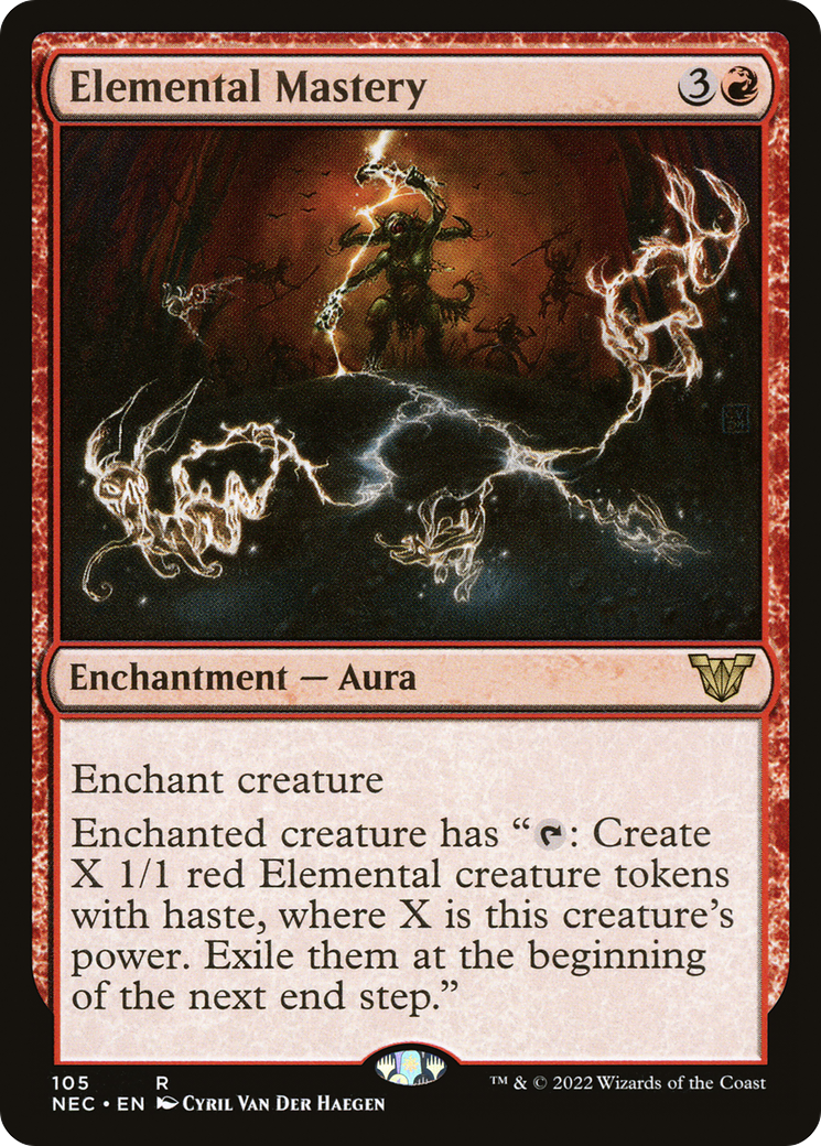 Elemental Mastery (105) - Neon Dynasty Commander