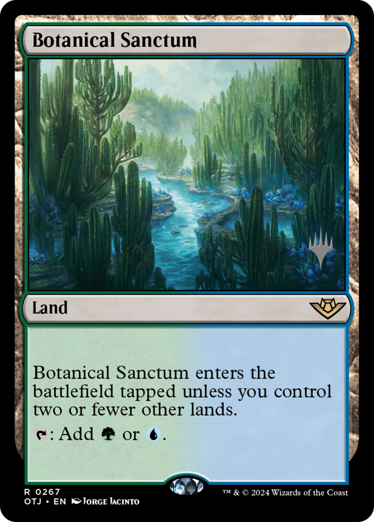 Botanical Sanctum (267) - Outlaws of Thunder Junction Promos