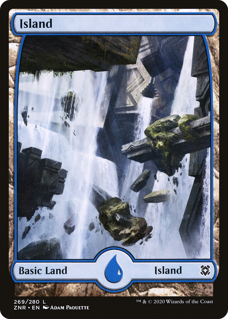 Island – Full Art (269) - Zendikar Rising