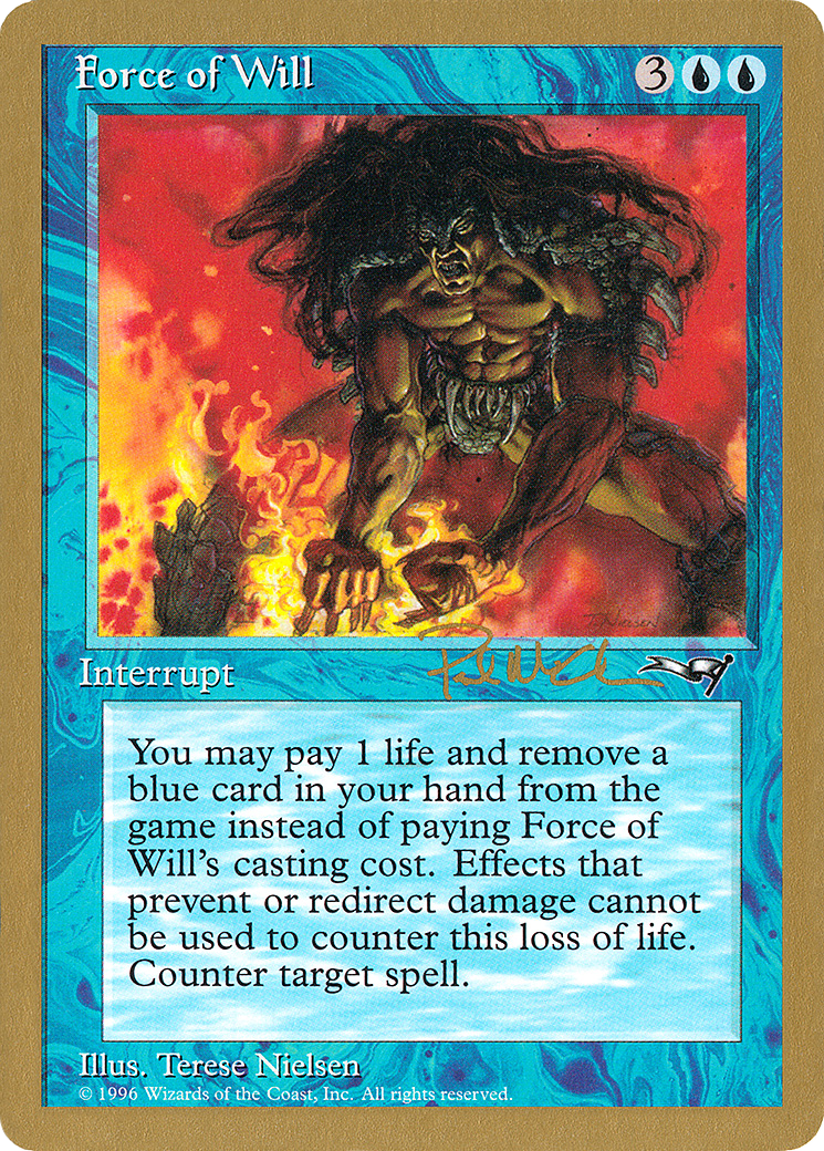 Force of Will (Retro) (pm28) - World Championship Decks 1997