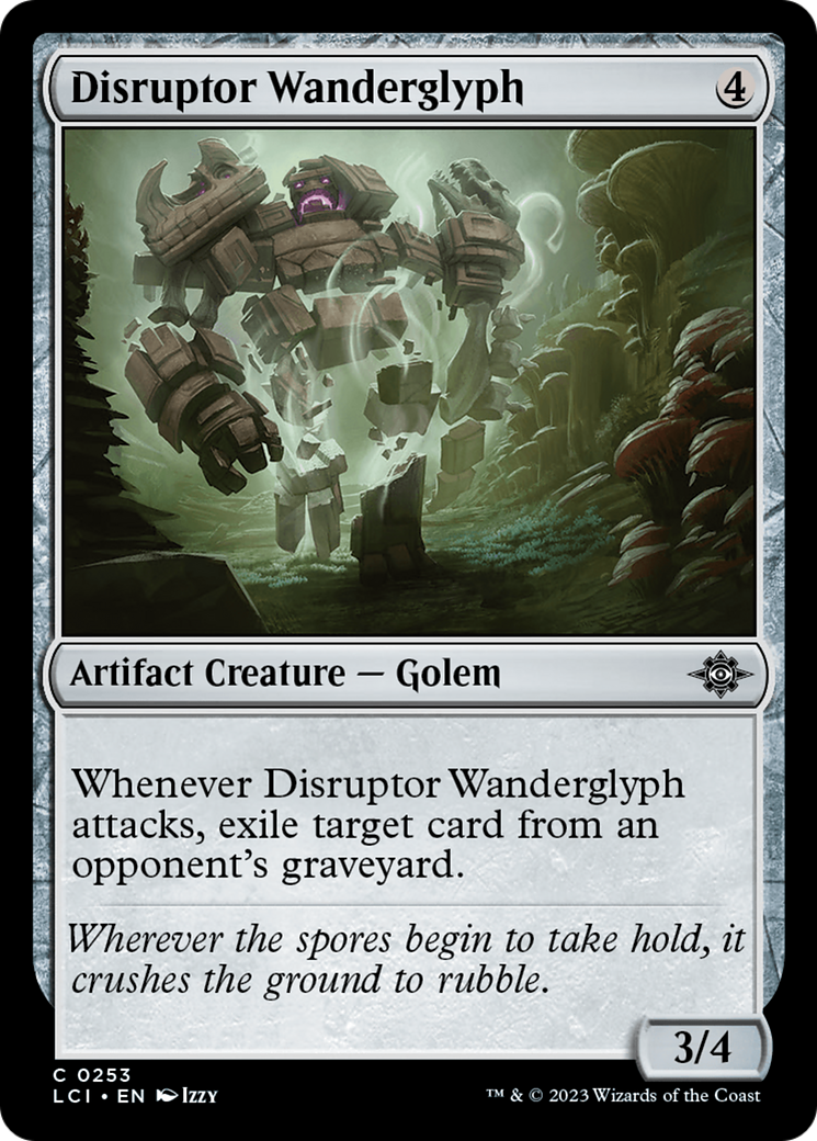 Disruptor Wanderglyph (253) Foil - The Lost Caverns of Ixalan