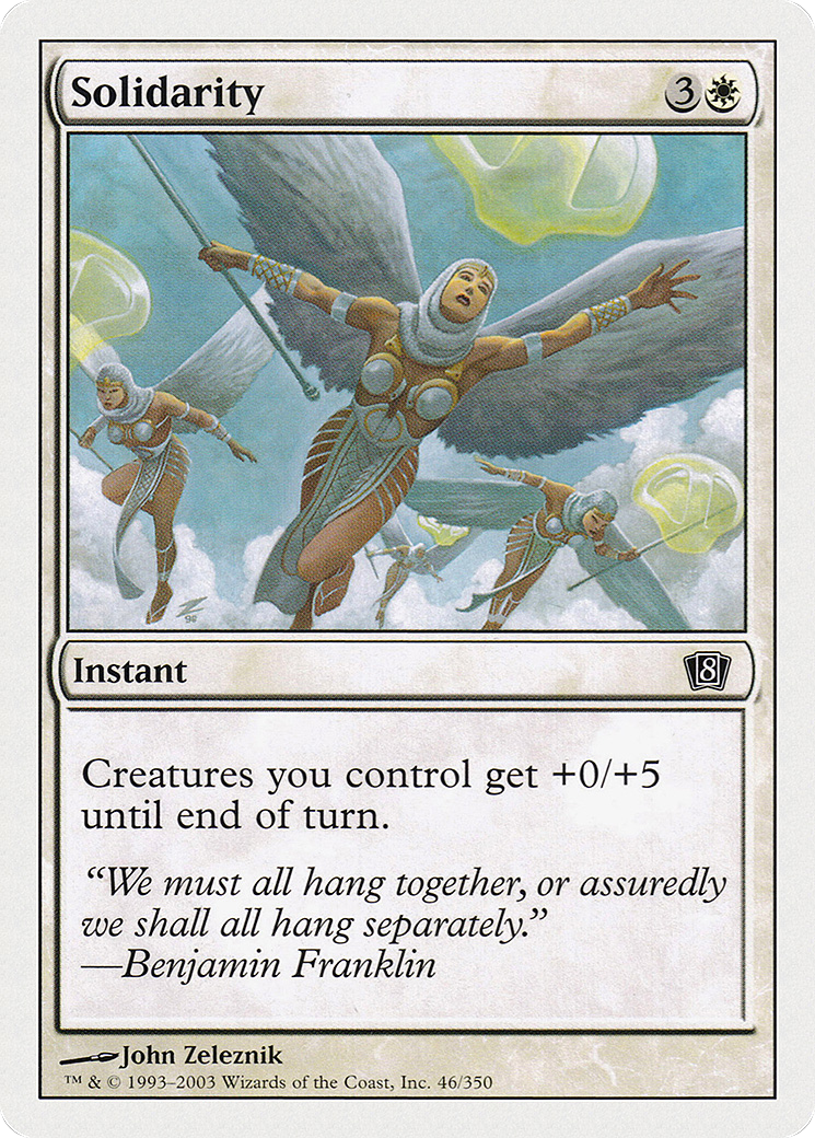 Solidarity (046) Foil - Eighth Edition