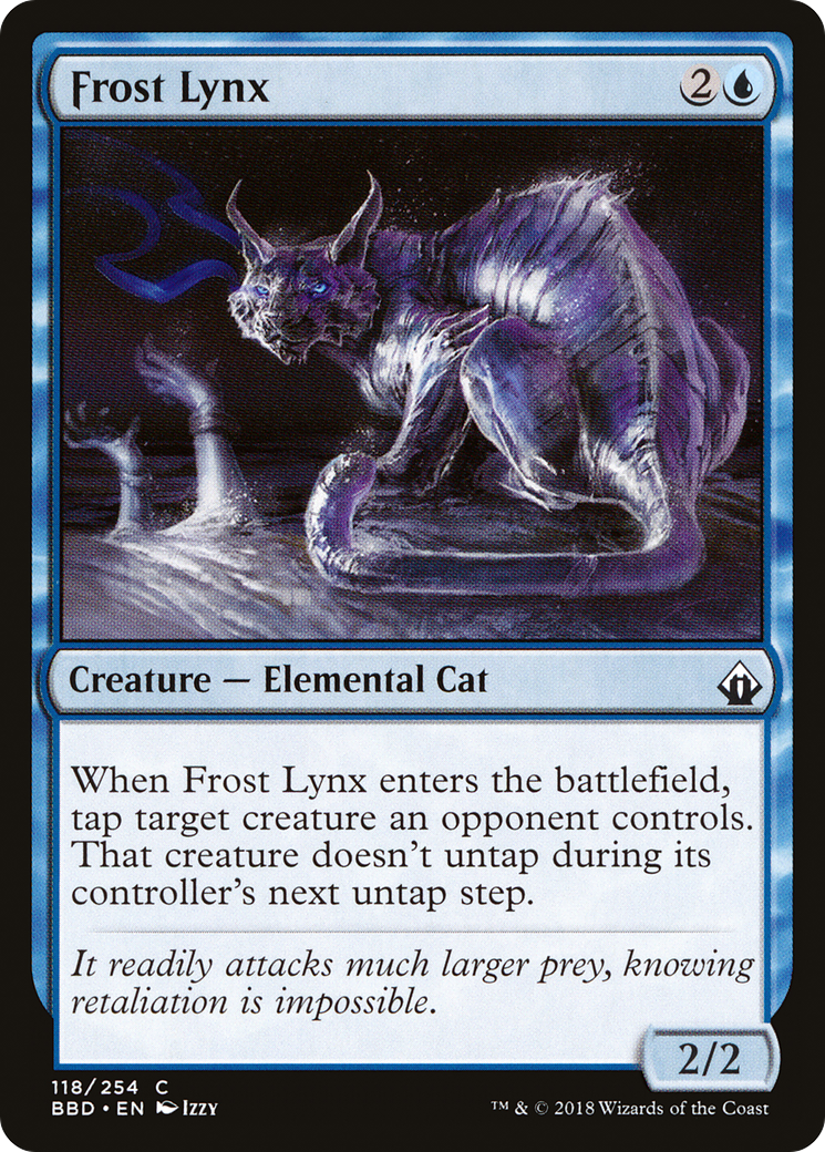 Frost Lynx (118) Foil - Battlebond