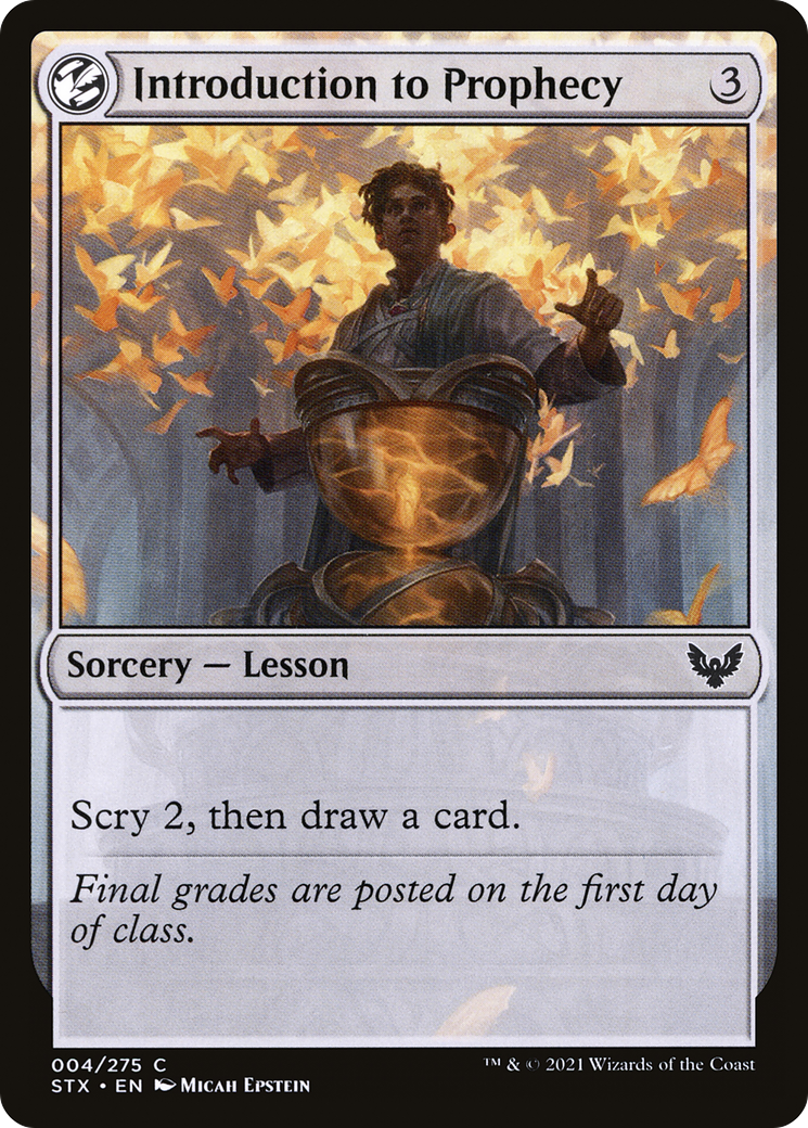 Introduction to Prophecy (004) Foil - Strixhaven: School of Mages