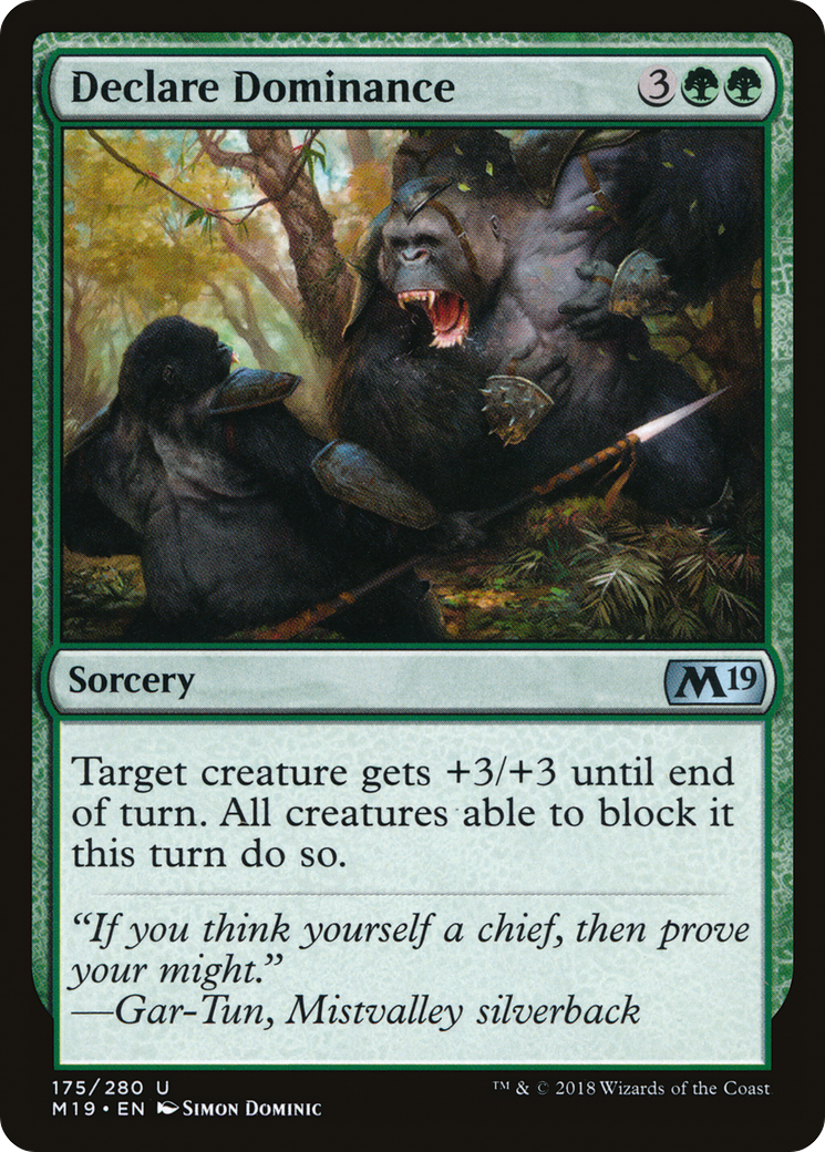 Declare Dominance (175) - Core Set 2019
