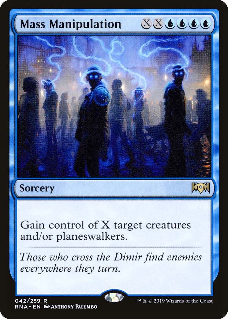 Mass Manipulation (042) - Ravnica Allegiance