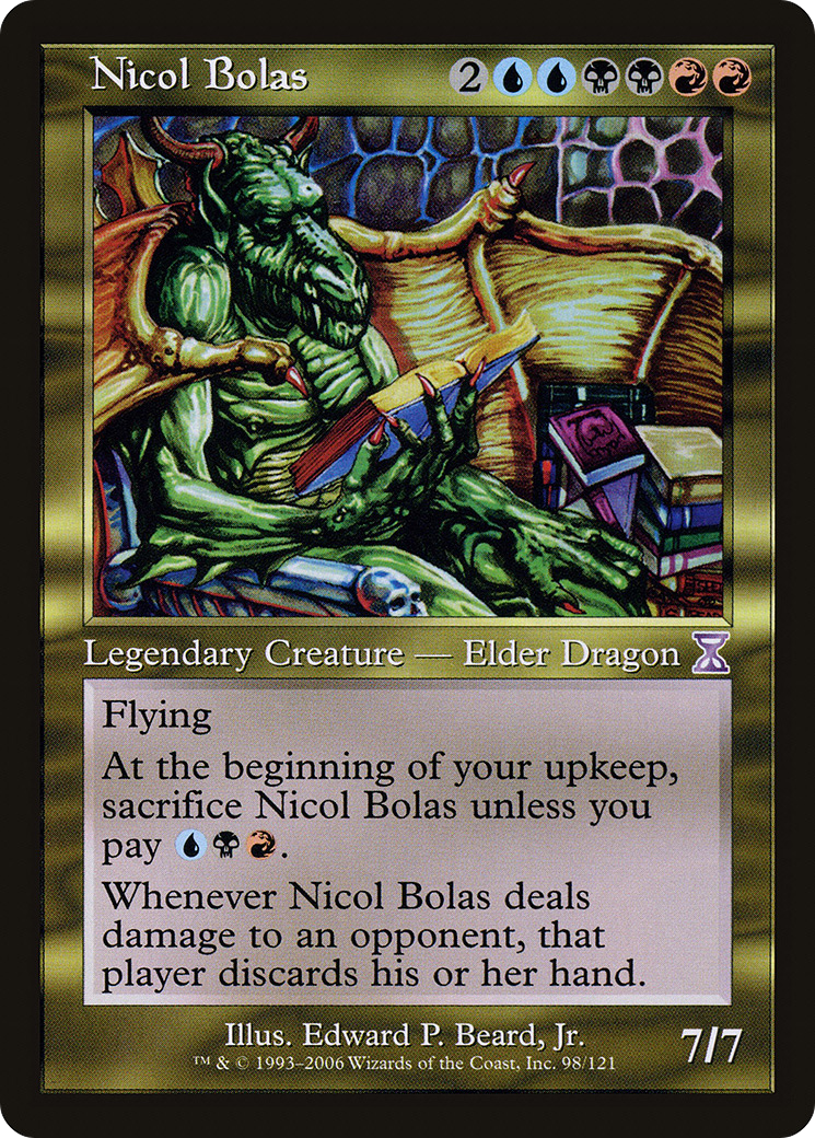 Nicol Bolas (Retro) (098) - Time Spiral Timeshifted
