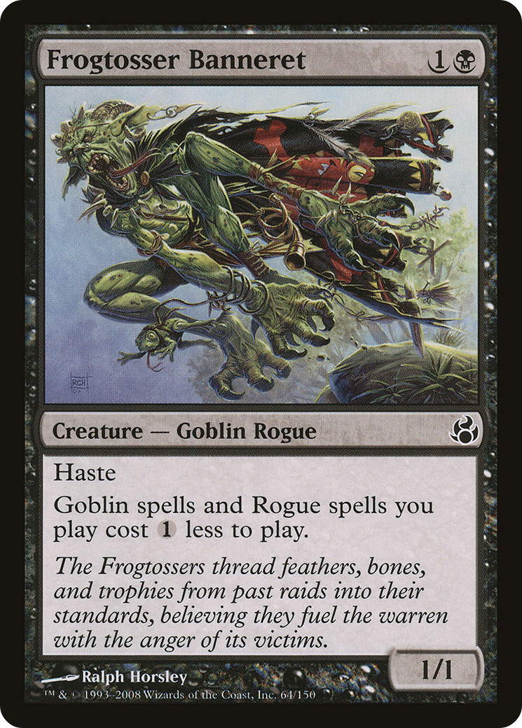 Frogtosser Banneret (064) Foil - Morningtide