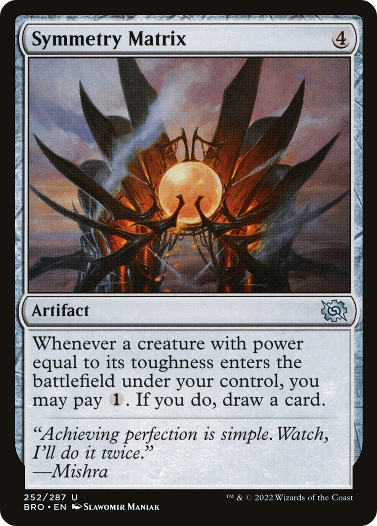 Symmetry Matrix (252) - The Brothers' War