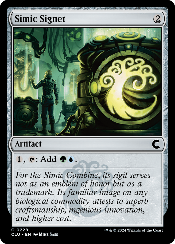 Simic Signet (228) - Ravnica: Clue Edition
