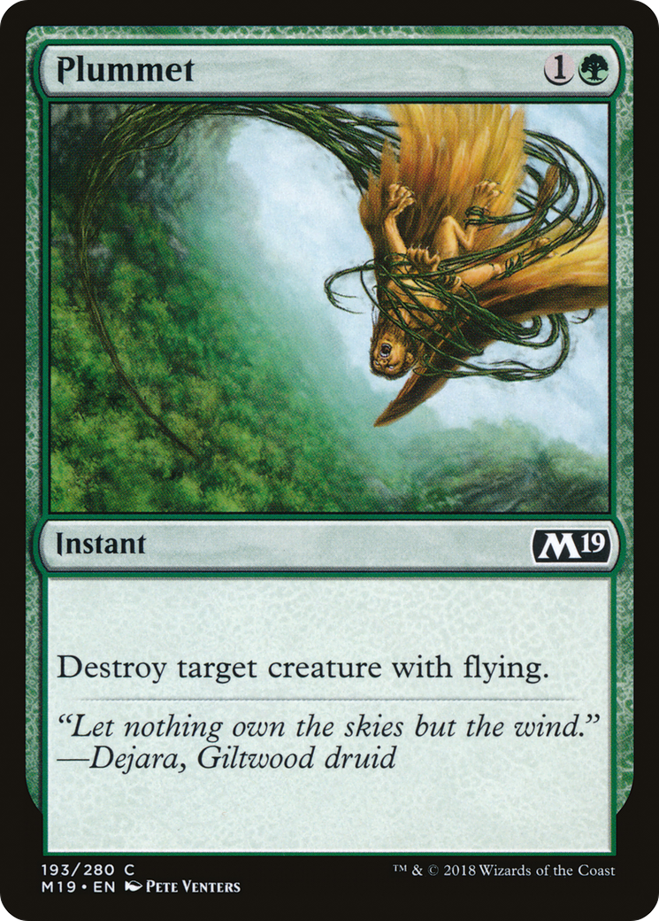 Plummet (193) - Core Set 2019