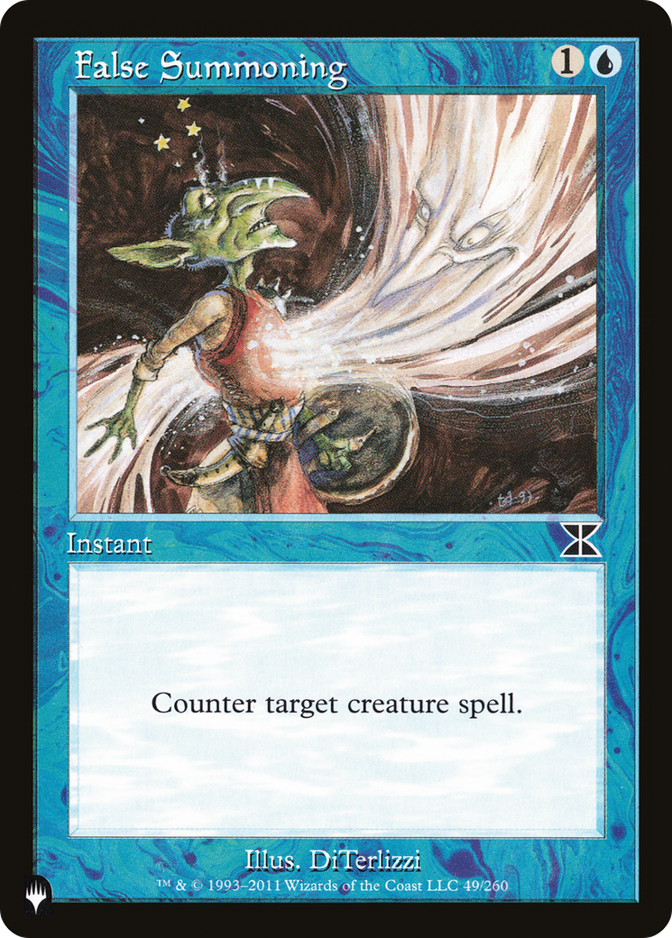False Summoning (Retro) (ME4-49) - The List