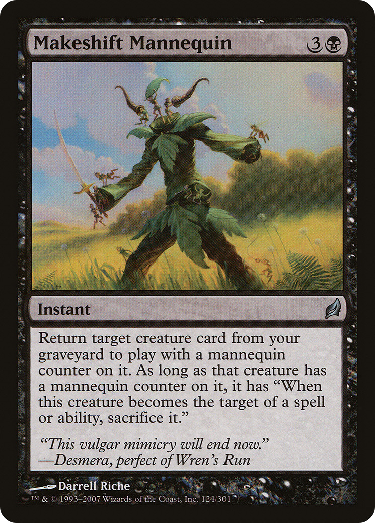 Makeshift Mannequin (124) Foil - Lorwyn