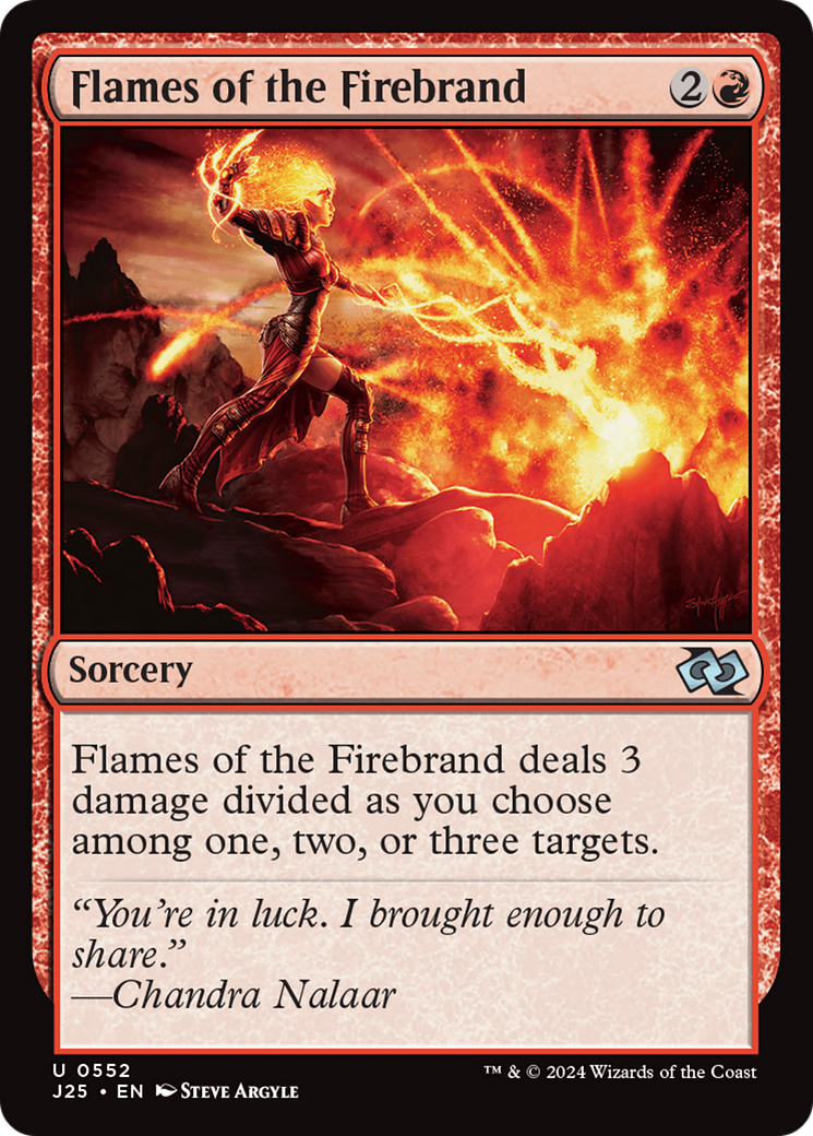 Flames of the Firebrand (552) - Foundations Jumpstart