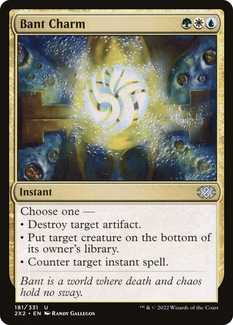 Bant Charm (181) Foil - Double Masters 2022