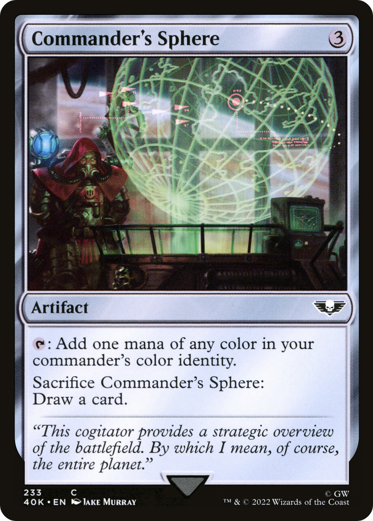 Commander's Sphere (233) - Warhammer 40,000 Commander
