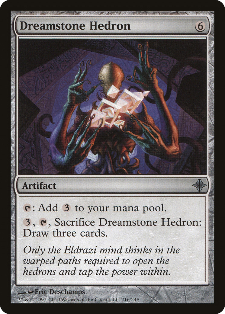 Dreamstone Hedron (216) Foil - Rise of the Eldrazi