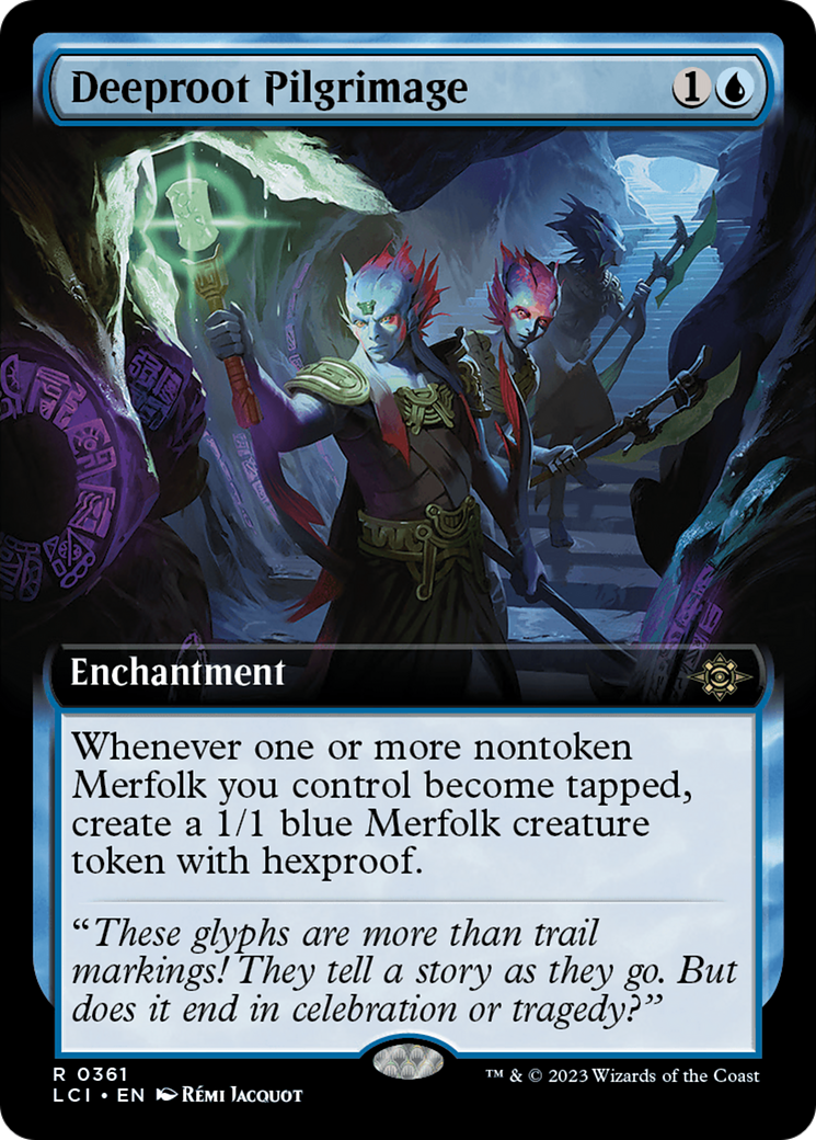 Deeproot Pilgrimage (Extended Art) (361) - The Lost Caverns of Ixalan