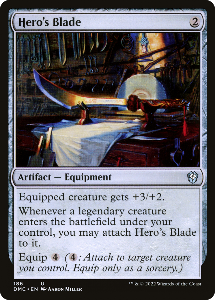 Hero's Blade (186) - Dominaria United Commander