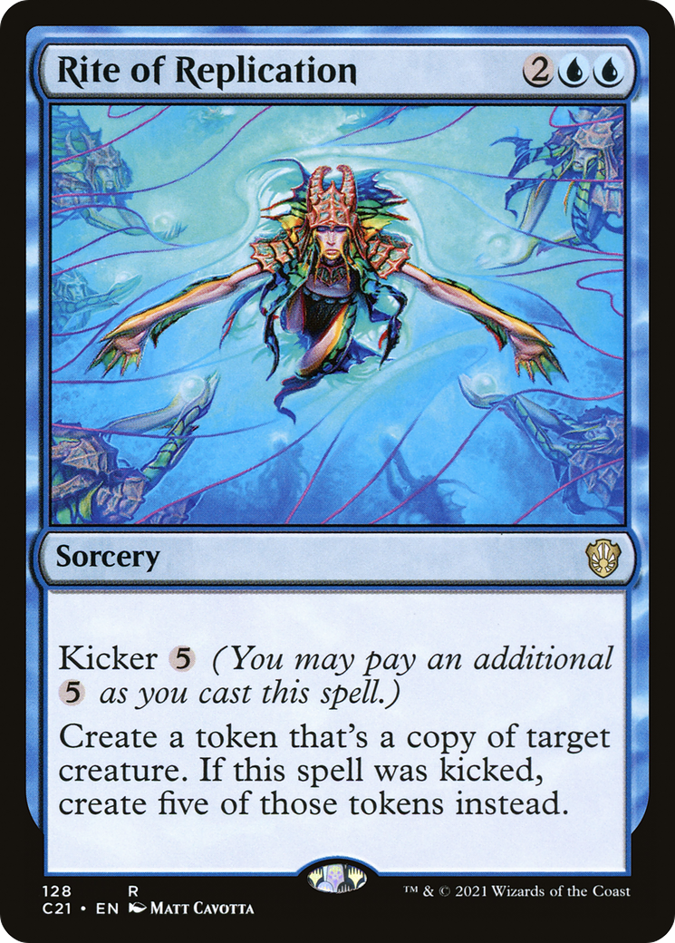 Rite of Replication (128) - Commander 2021
