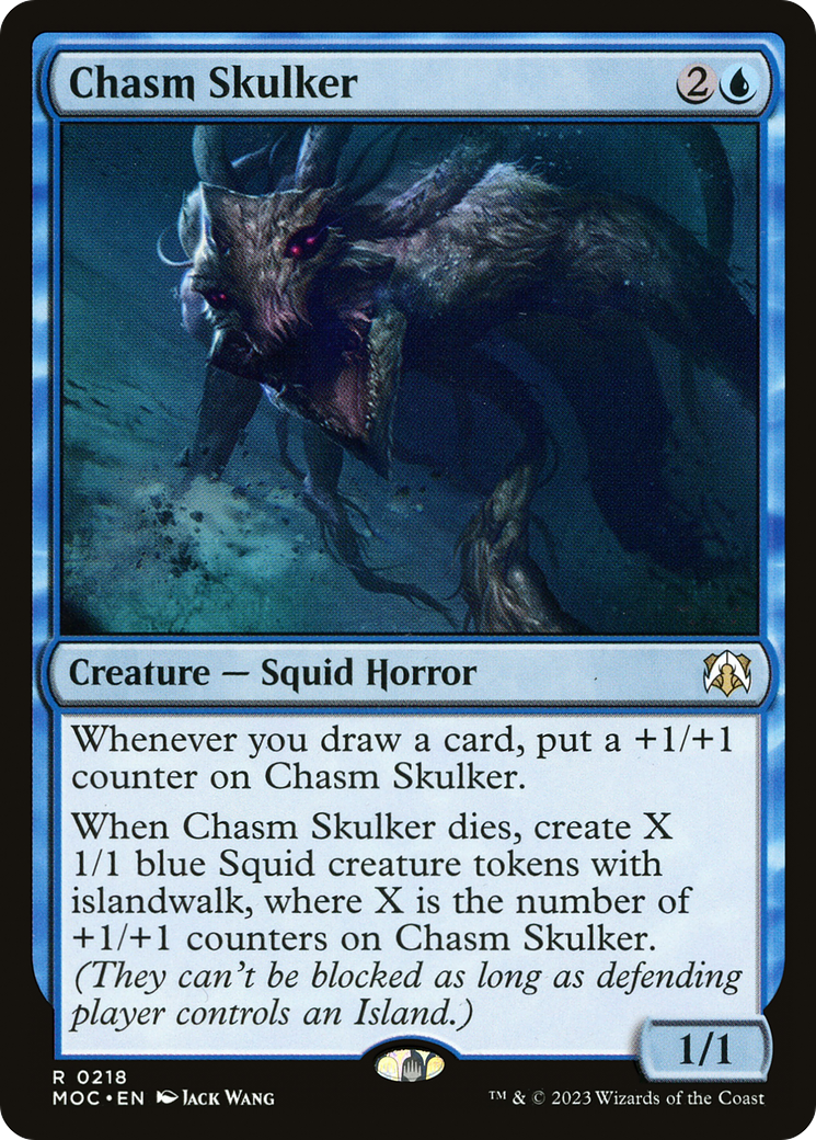 Chasm Skulker (218) - March of the Machine Commander