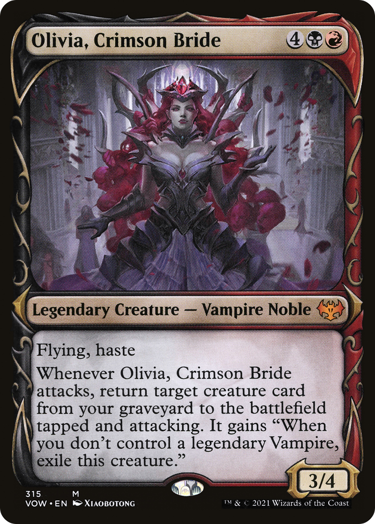 Olivia, Crimson Bride (Showcase) (315) - Innistrad: Crimson Vow
