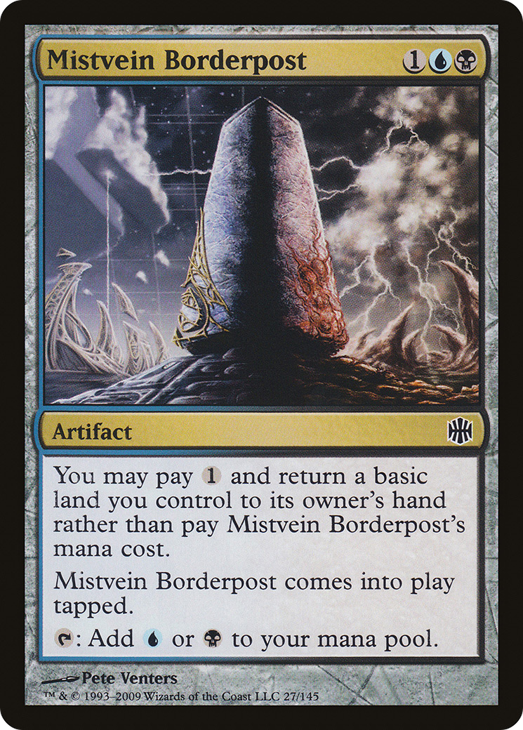 Mistvein Borderpost (027) Foil - Alara Reborn