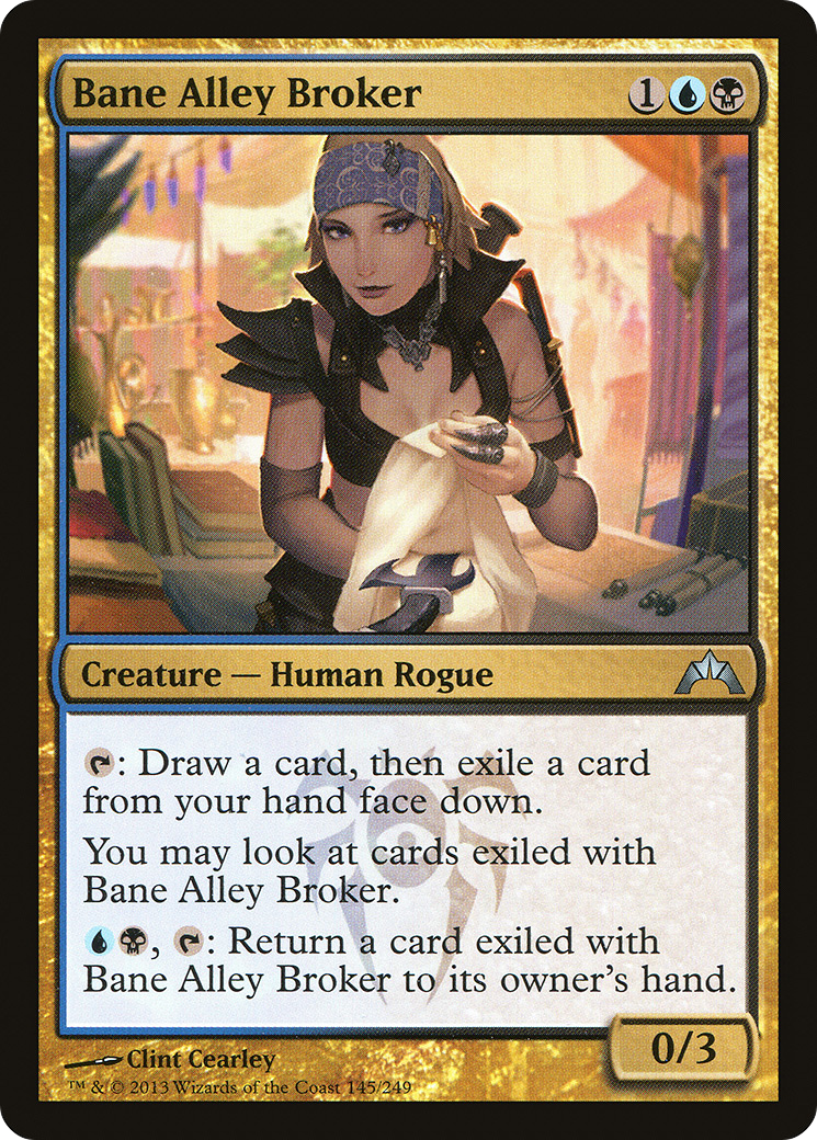 Bane Alley Broker (145) Foil - Gatecrash