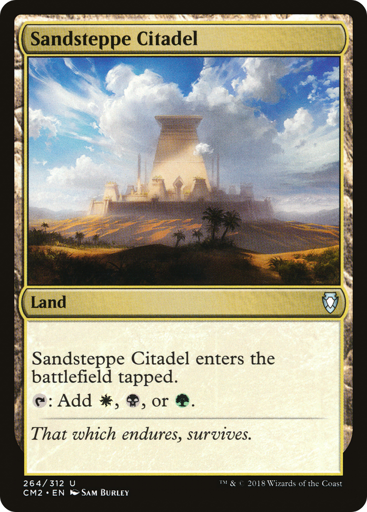 Sandsteppe Citadel (264) - Commander Anthology Volume II