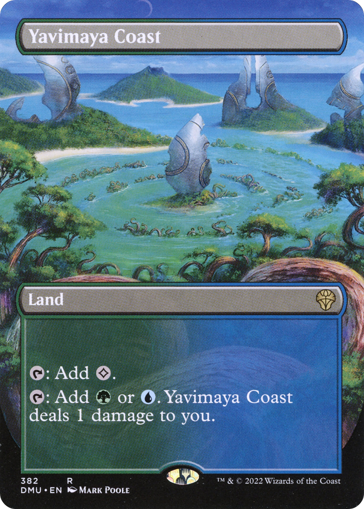Yavimaya Coast (Borderless) (382) - Dominaria United
