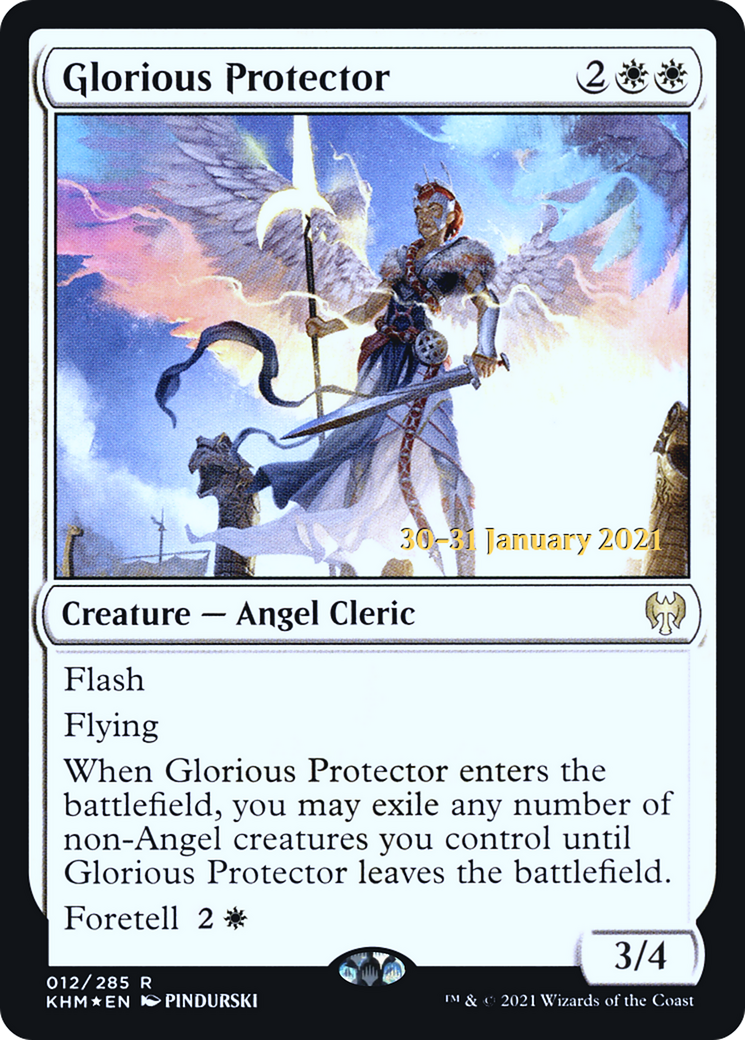 Glorious Protector (012) Foil - Kaldheim Promos
