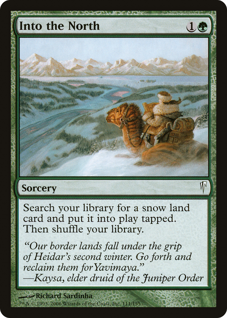 Into the North (111) Foil - Coldsnap