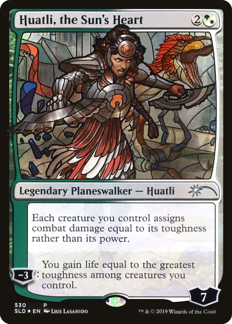 Huatli, the Sun's Heart (530) Foil - Secret Lair Drop