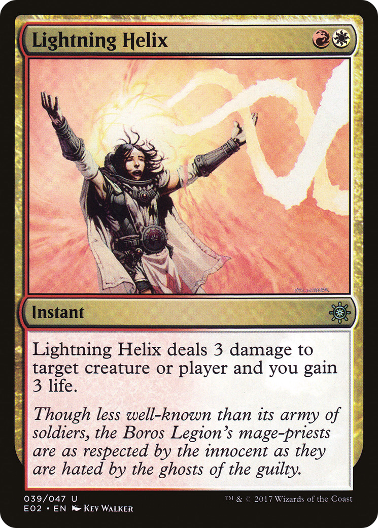 Lightning Helix (039) - Explorers of Ixalan