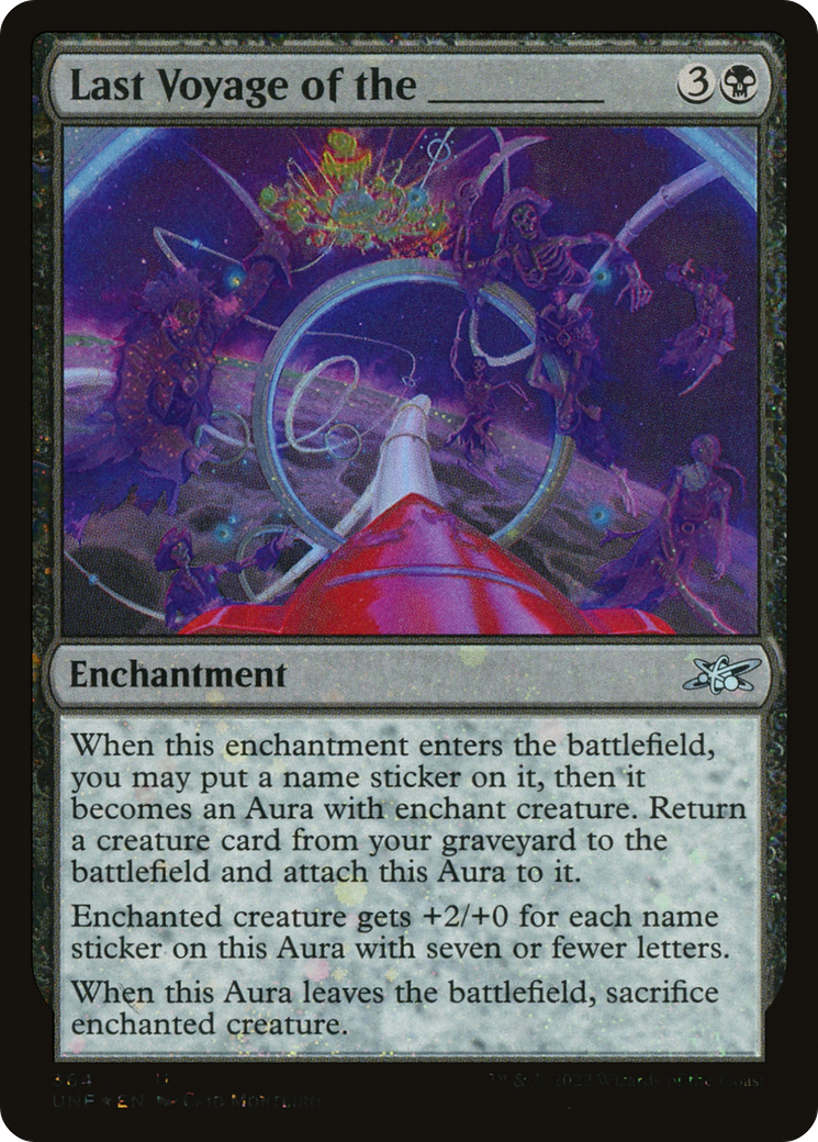 Last Voyage of the _______ (Galaxy Foil) (364) Foil - Unfinity