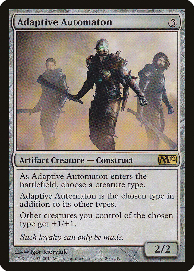 Adaptive Automaton (201) Foil - Magic 2012