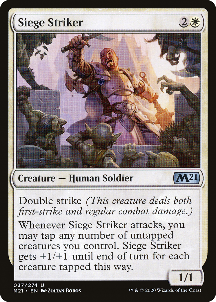 Siege Striker (037) - Core Set 2021